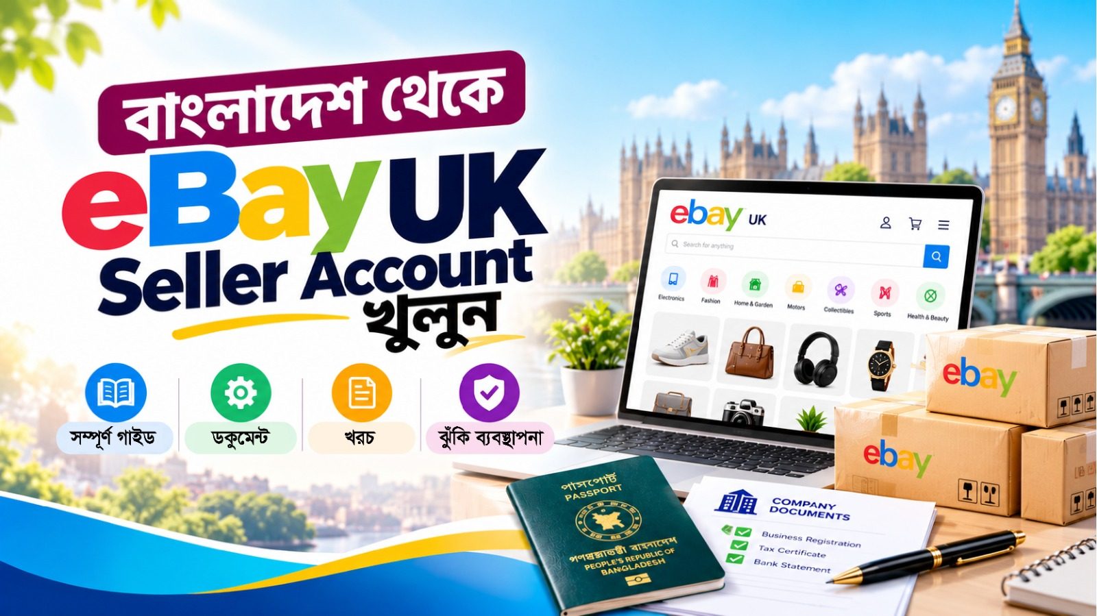 eBay UK Seller Account Bangladesh: ব্যবসা শুরু করার গাইড